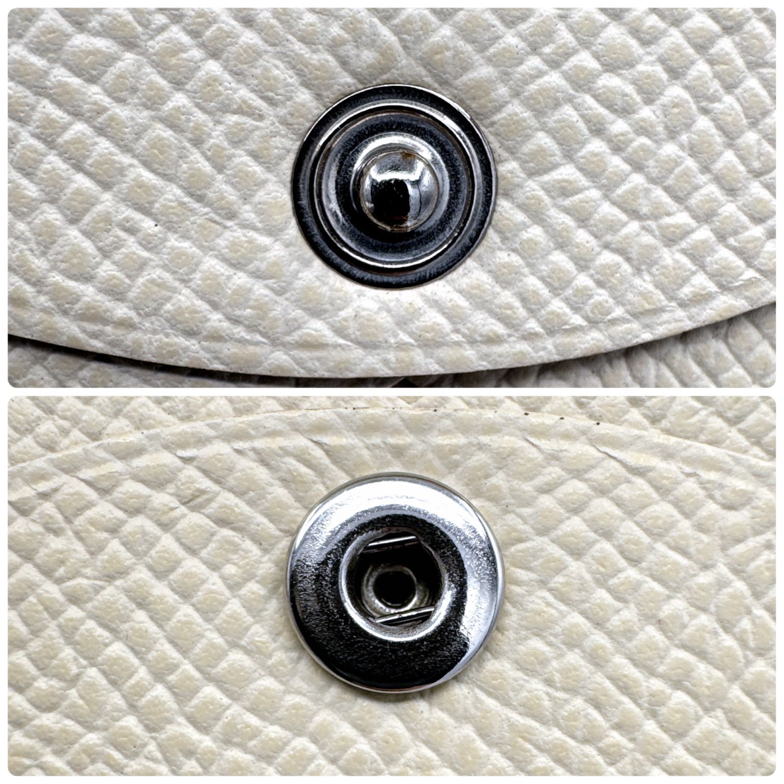 未使用品】エルメス HERMES カードケース カルヴィ クレ ヴォー 