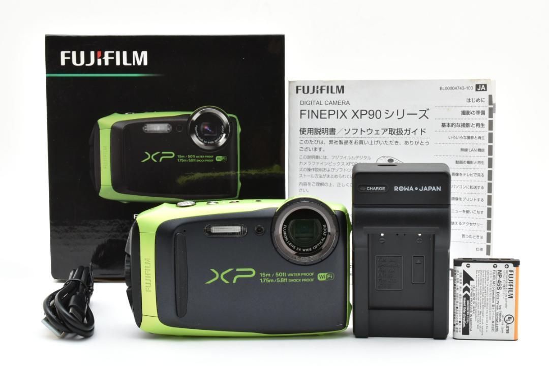 FUJI FILM Fine Pix XP90グリーン FUJIFILM Finepix XP20 Digital
