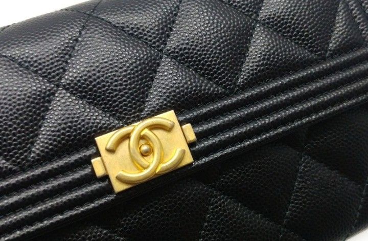 CHANEL シャネル ボーイシャネル 長財布