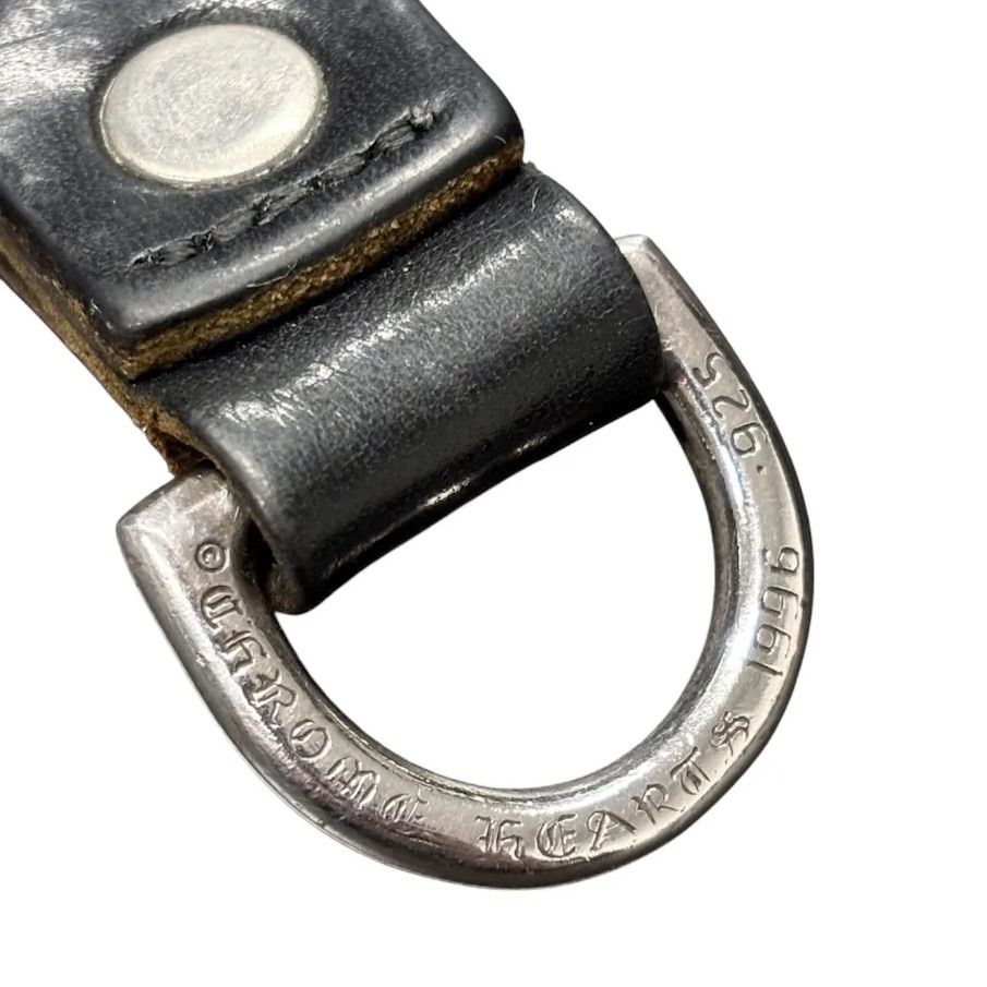 クロムハーツ BELT LOOP D RING Dカンクロスボールボタンベルトループ  