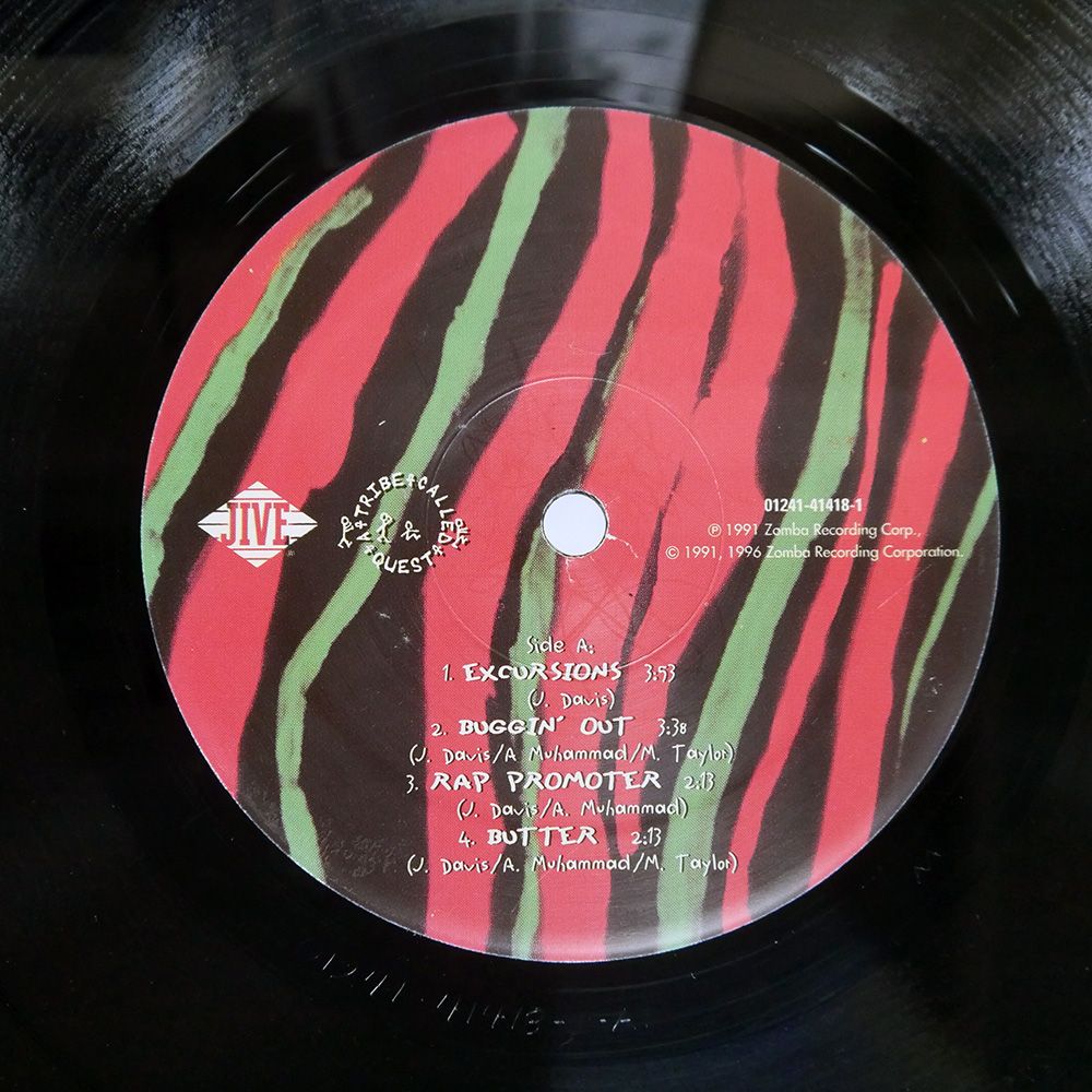 US盤 A TRIBE CALLED QUEST/LOW END THEORY/JIVE 1241414181 LP