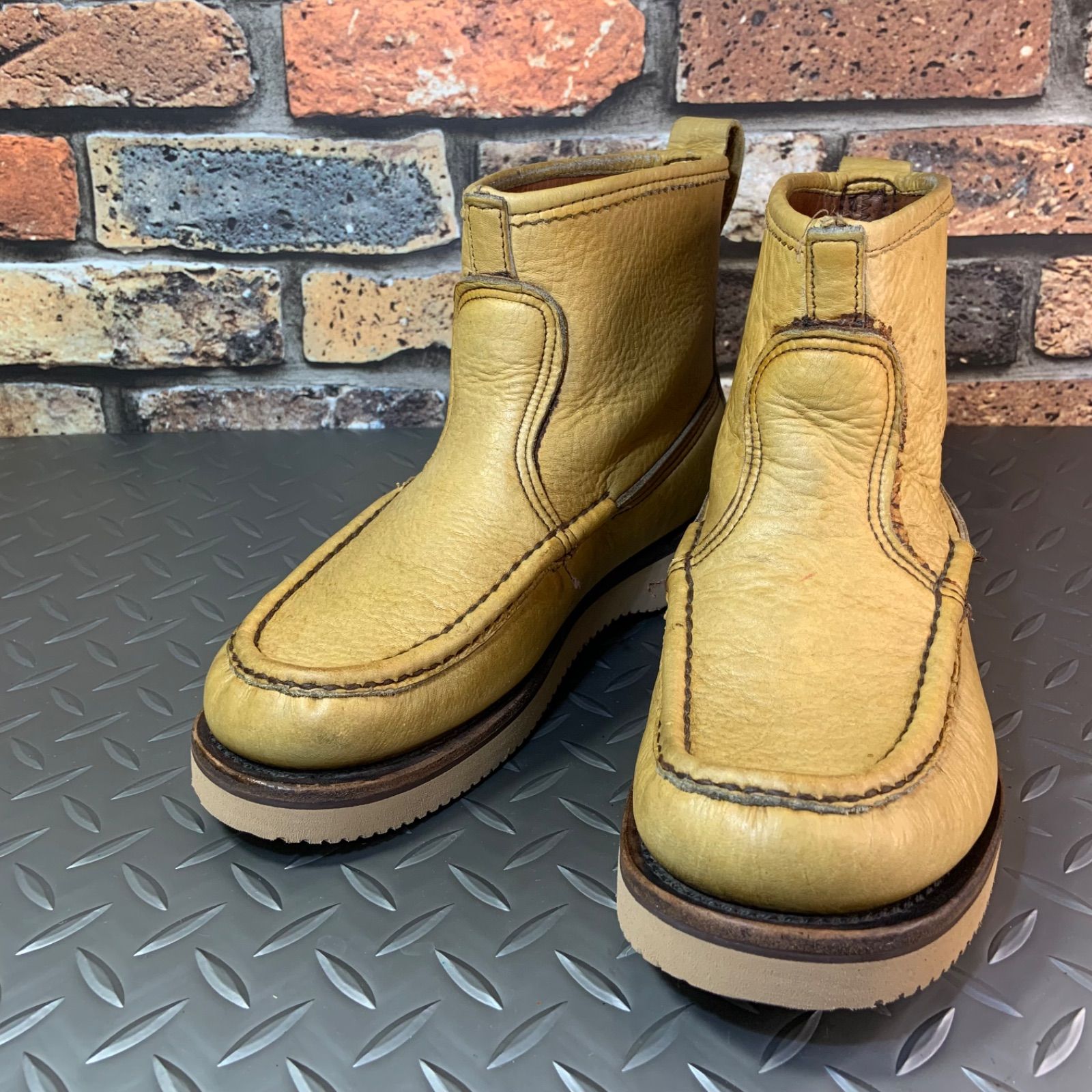 RUSSELL MOCCASIN ノックアバウト US5E JP23㎝ ラッセルモカシン アメリカ製 25J1-RUSS