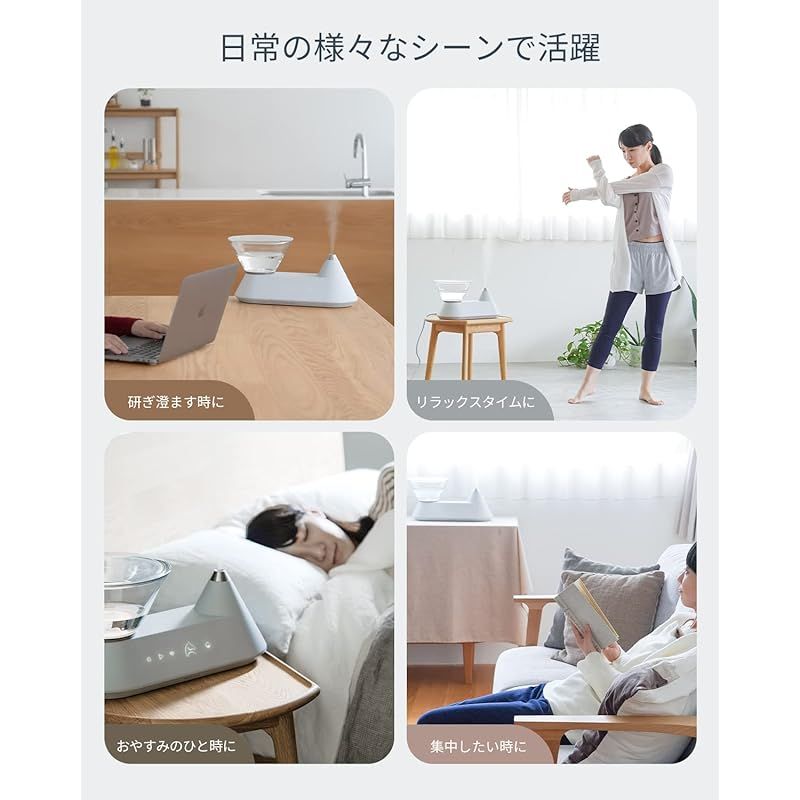 特価商品】【グッドモーニング テレビご紹介】エペイオス(Epeios) デザイン 加湿器 FoElem Heal ラグジュアリーデザイナーが手掛ける  潤いも、心も満たすスマート加湿器 アロマ/ライト/サウンド ハイブリッド式(加熱式/超音波式) スマート家電 - メルカリ