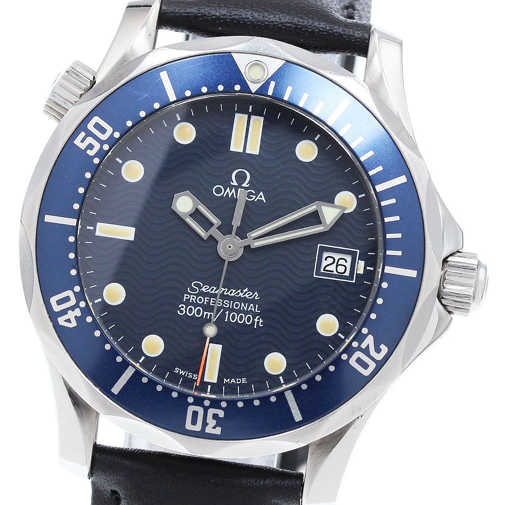 オメガ OMEGA 2561.80 シーマスター300 デイト クォーツ ボーイズ_913455