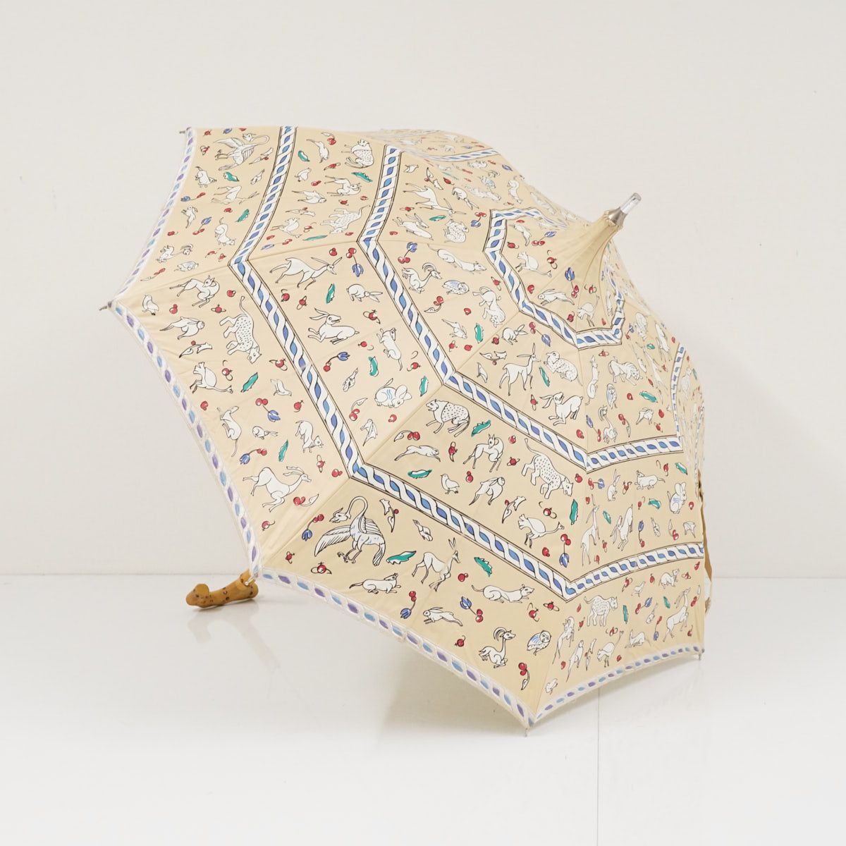 日傘 Vivienne Westwood ヴィヴィアンウエストウッド ベージュ USED品 