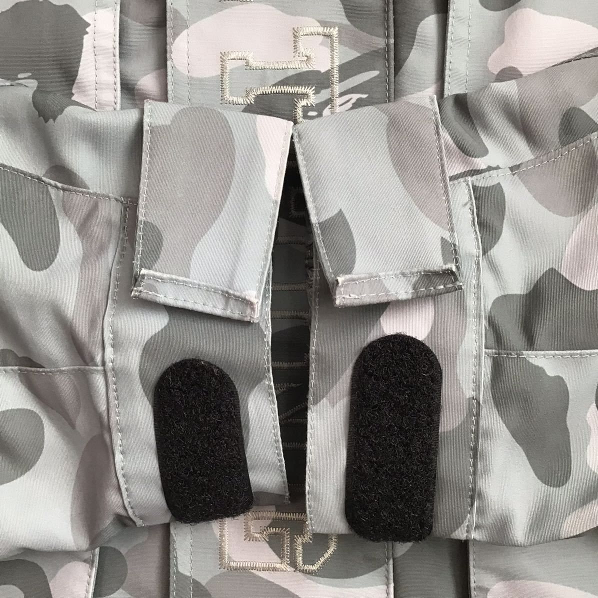 Color camo hoodie jacket Lサイズ グレー a bathing ape BAPE 