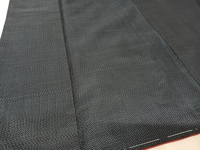 平和屋着物○本場村山大島紬 亀甲絣 正絹 逸品 未使用 AABA5061np