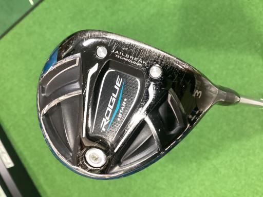 キャロウェイ ROGUE STAR 3W フェアウェイウッド FW FUBUKI SPEED STAR フェアウェイ フレックスSR メンズ 男性用 右利き 右用 Cランク ゴルフクラブ