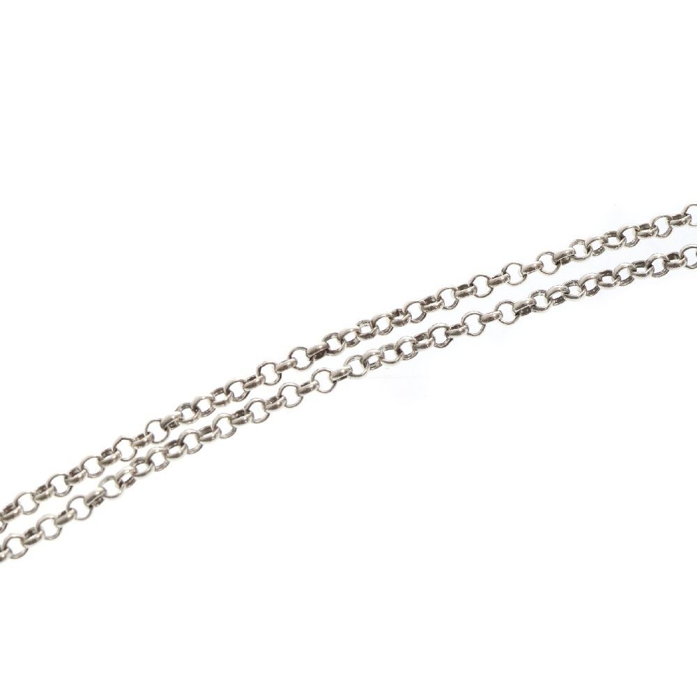 CHROME HEARTS (クロムハーツ) NECKCHAIN R18 ロールチェーン