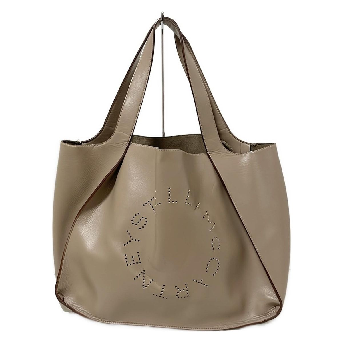 ステラマッカートニー サークル ステラロゴ トートバッグ フェルト エコレザー ステラマッカートニー サークル ステラロゴ トートバッグ フェルト