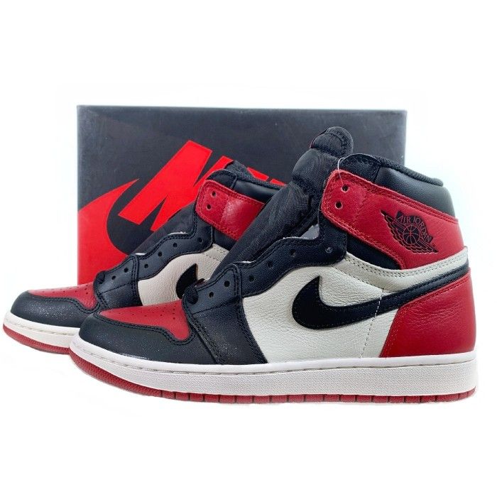 AIR JORDAN 1 RETRO HIGH OG エアジョーダン1レトロハイ BRED TOE