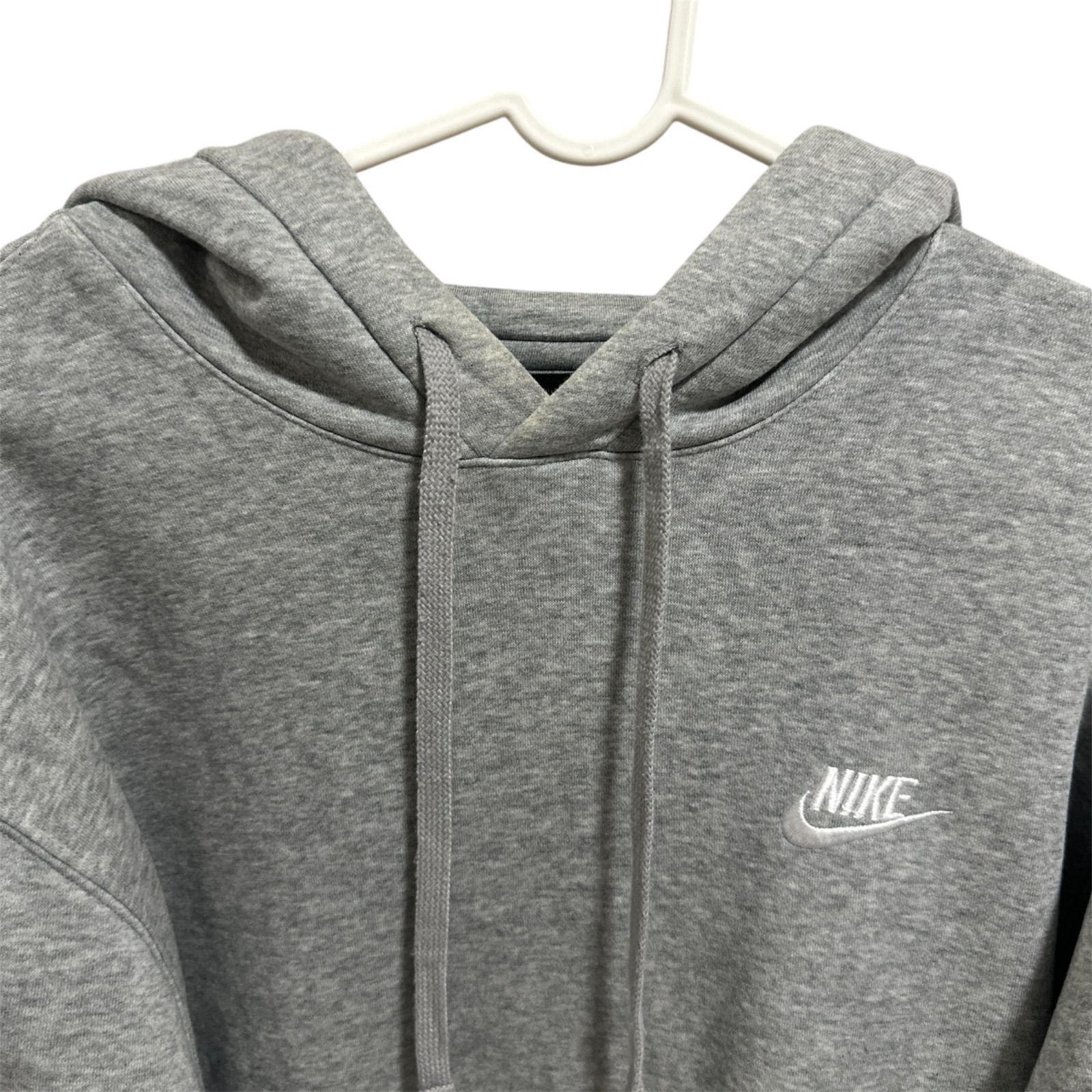 z1282 NIKE ナイキ パーカー グレー メンズ サイズL - メルカリ