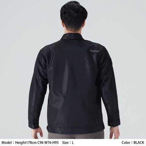 マイルズ エアージャケット ブラック XLサイズ RSJ353 アールエス