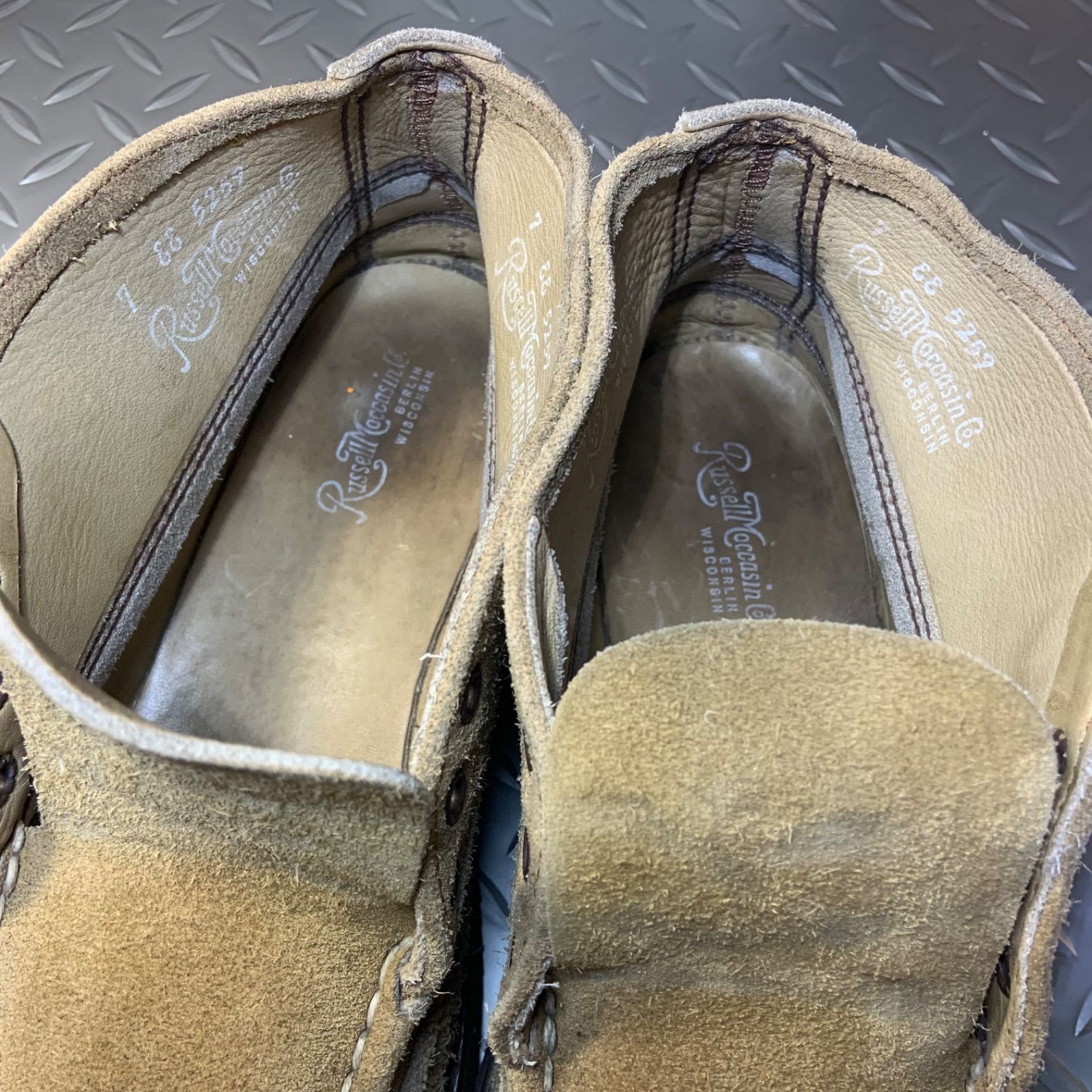 ☆ラッセルモカシン Chukka チャッカブーツ US7EE (24K6-RUSS-7