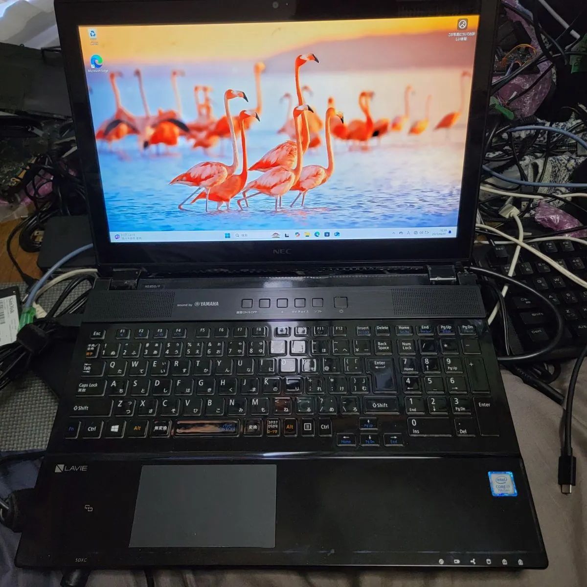 NEC ノートパソコン PC-NS850AAB 動作確認済　初期化済　送料無料 NEC ノートパソコン PC-NS850AAB 動作確認済 初期化済 送料無料 NEC