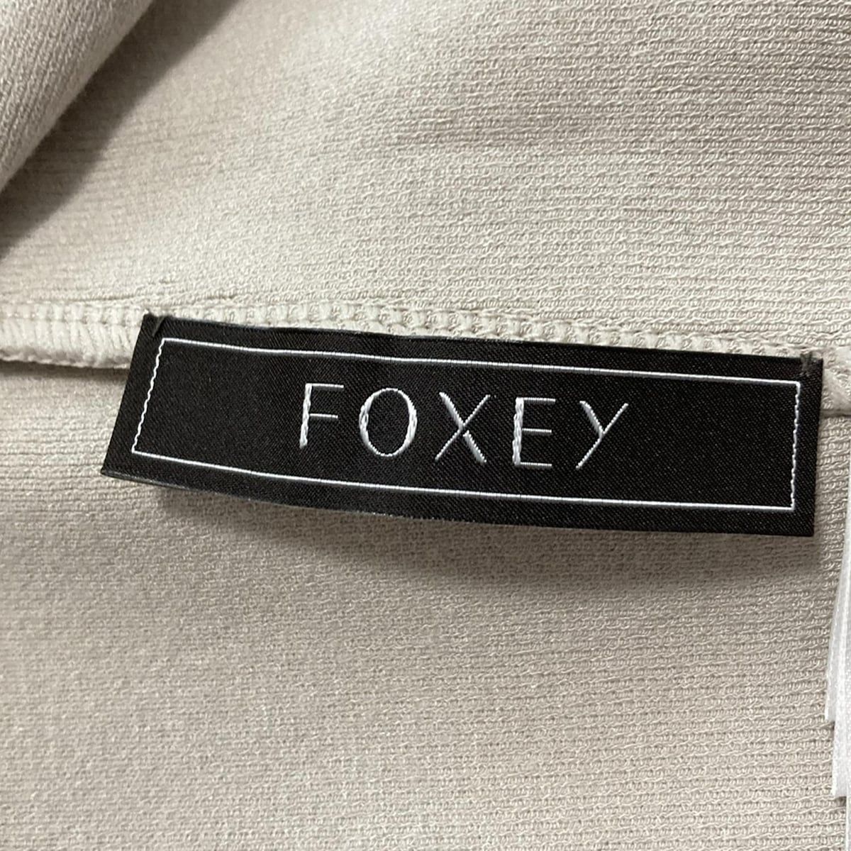 FOXEY　ボレロ　ベージュ　F FOXEYボレロベージュF
