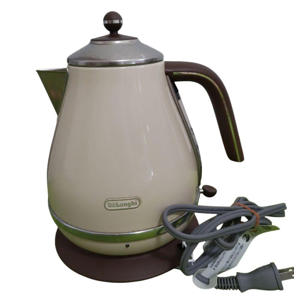 DeLonghi アイコナ・ヴィンテージ 電気ケトル KBOV1200J-BG デロンギ