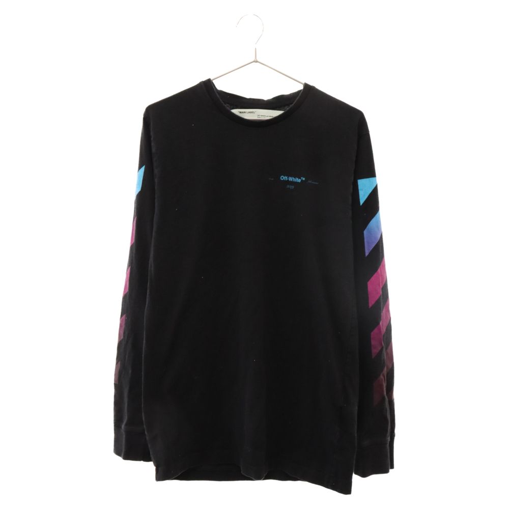 OFF-WHITE (オフホワイト) 18AW Diag Gradient L/S Tee ダイアグ