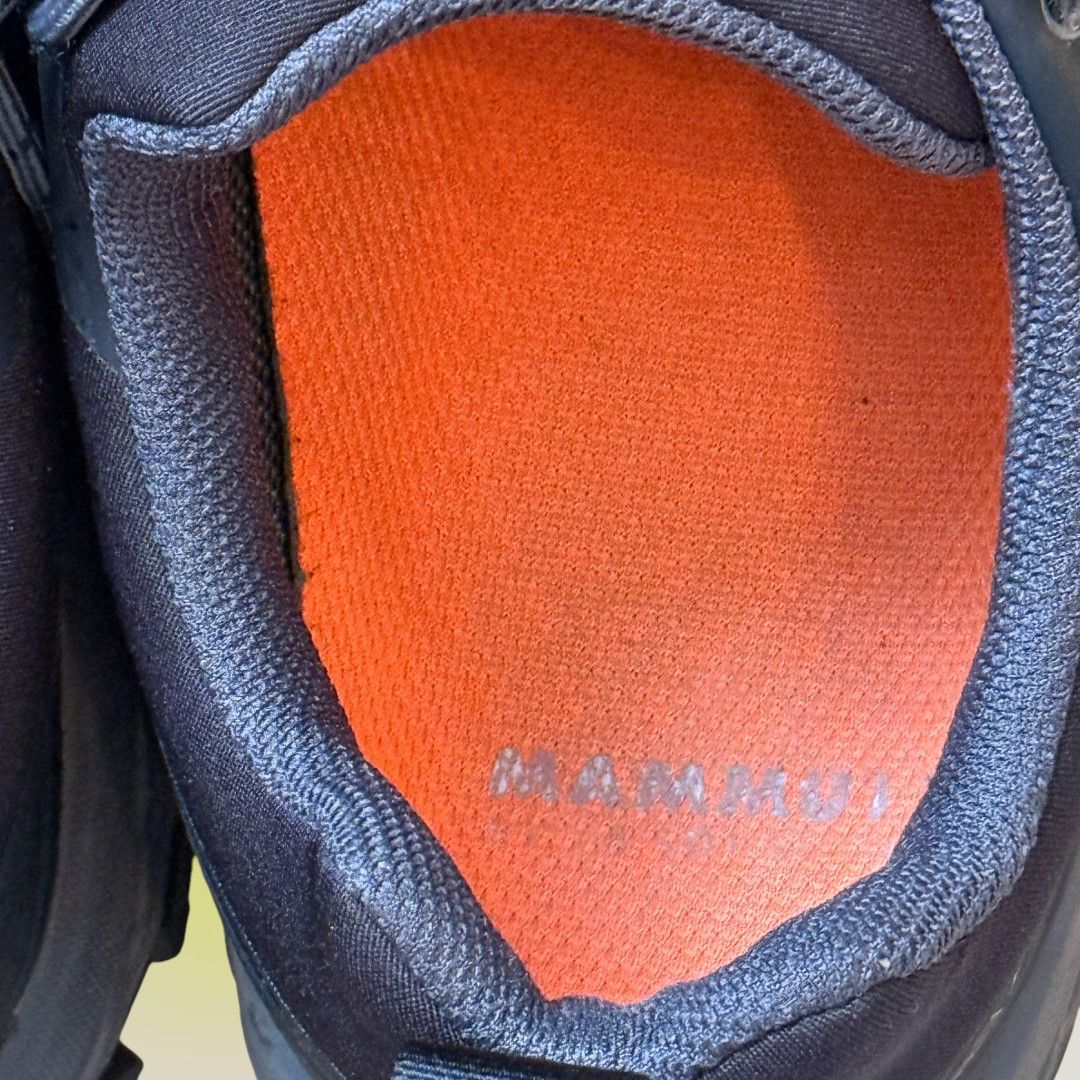 マムート MAMMUT デュカンスケール Ducan Scale Low GTX ゴアテックス トレッキングシューズ ブラック×オレンジ 26.5cm メンズ 状態A OLIVEOS_COM_TR