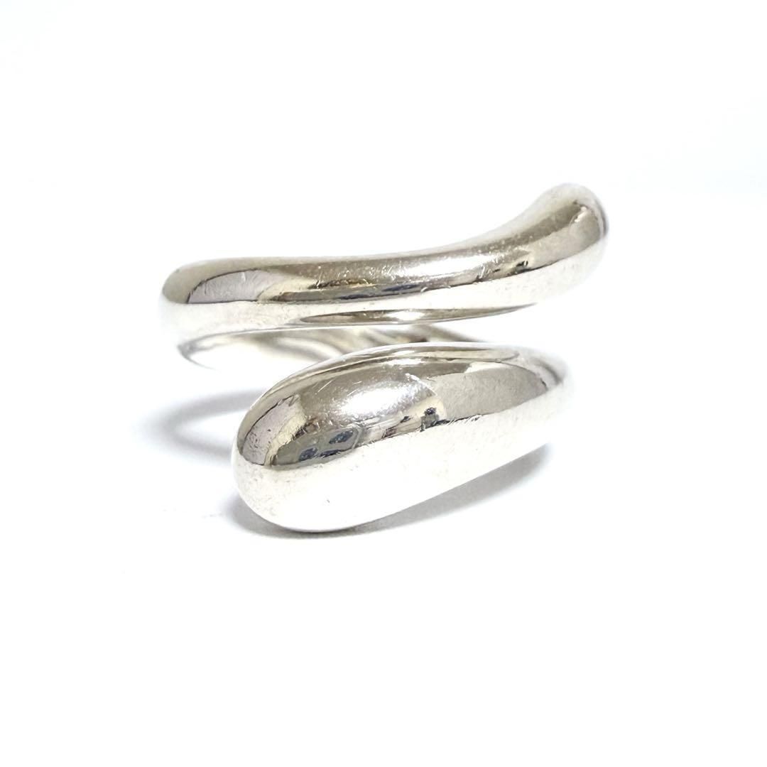 Tiffany　リング　エロンゲイテッド・ティアドロップ 12号・男女兼用】ティファニー エロンゲイテッド ティアドロップ