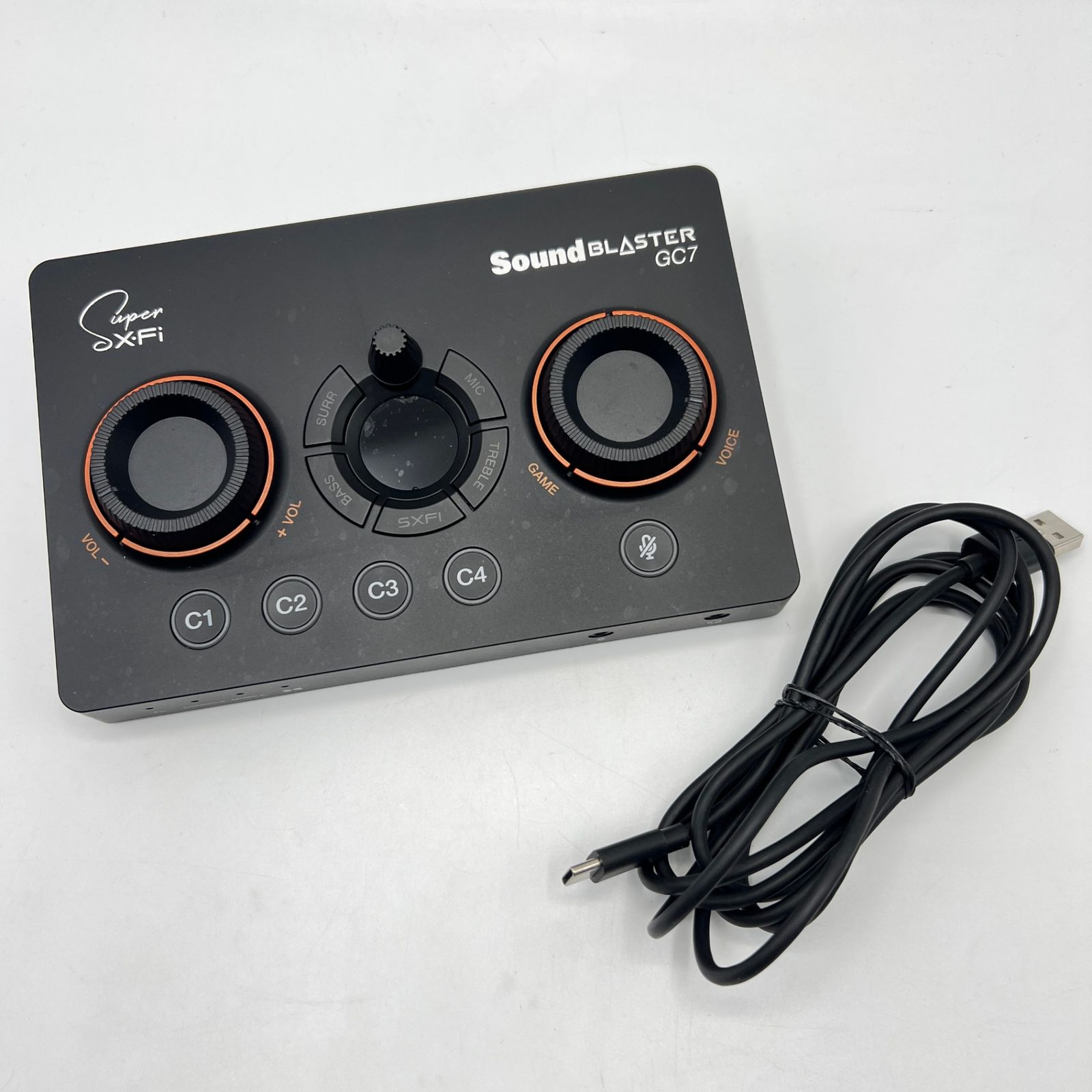 CREATIVE Sound Blaster GC7 SB-GC7 ハイレゾ ゲーミングアンプ Super X-Fi搭載 クリエイティブ 本体