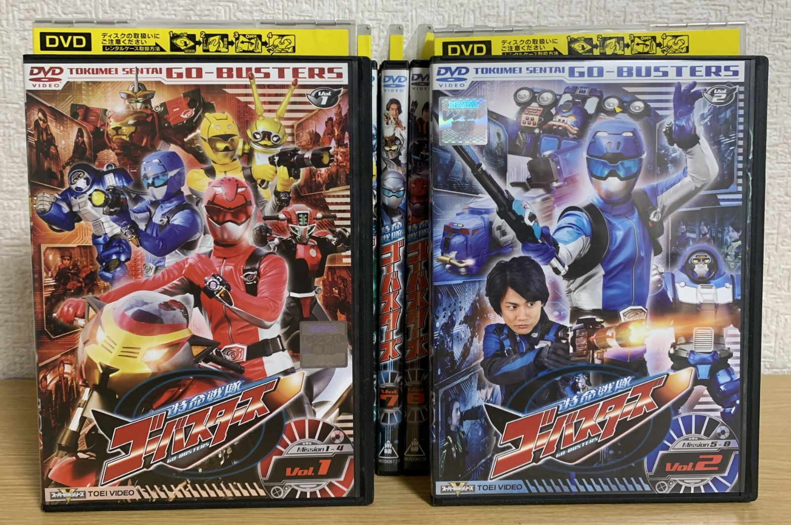 特命戦隊ゴーバスターズ DVD全巻セット - ☆新世界ストア☆ メルカリ店