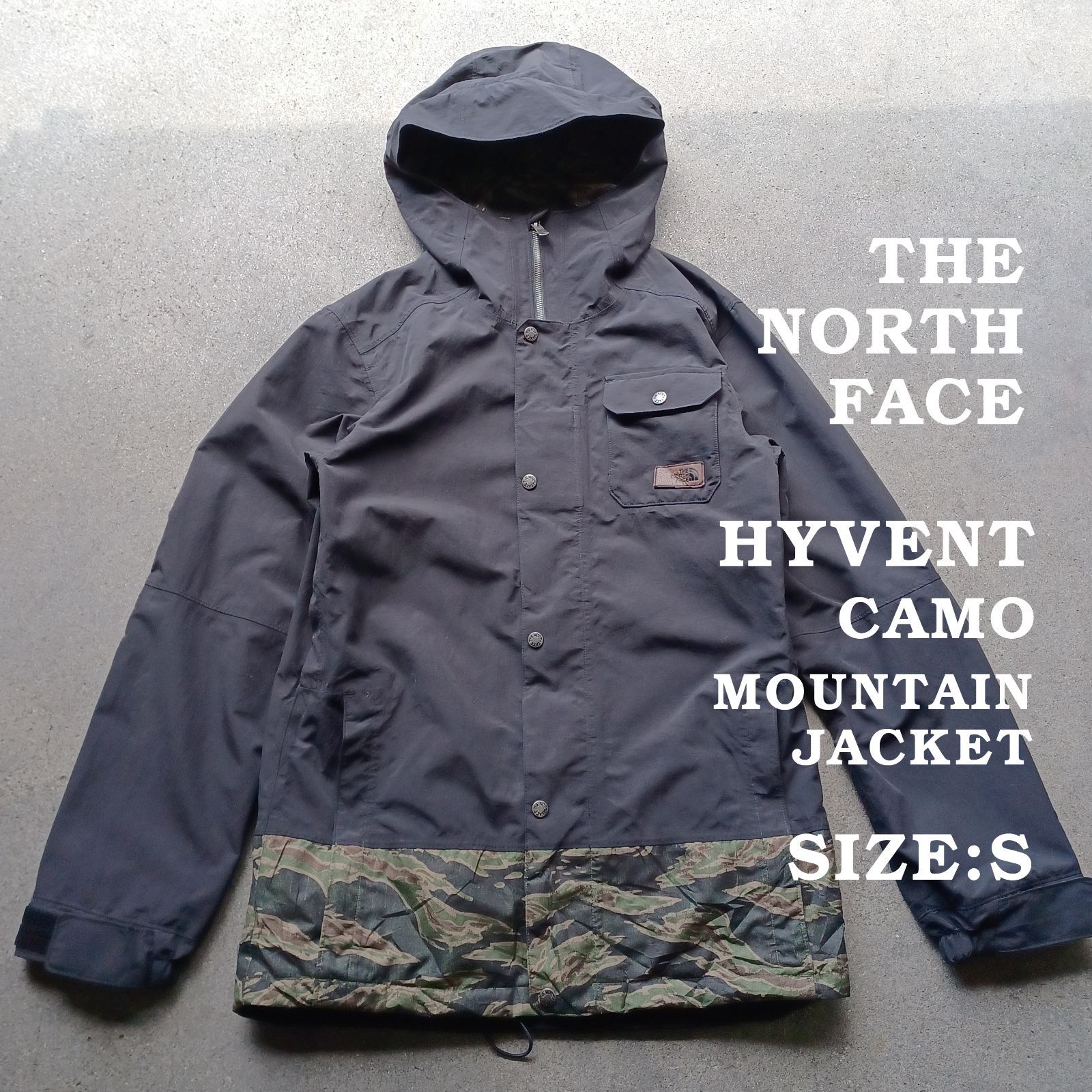 US規格】 THE NORTH FACE ザノースフェイスcamo切替マウンテンジャケットHYVENT - メルカリ