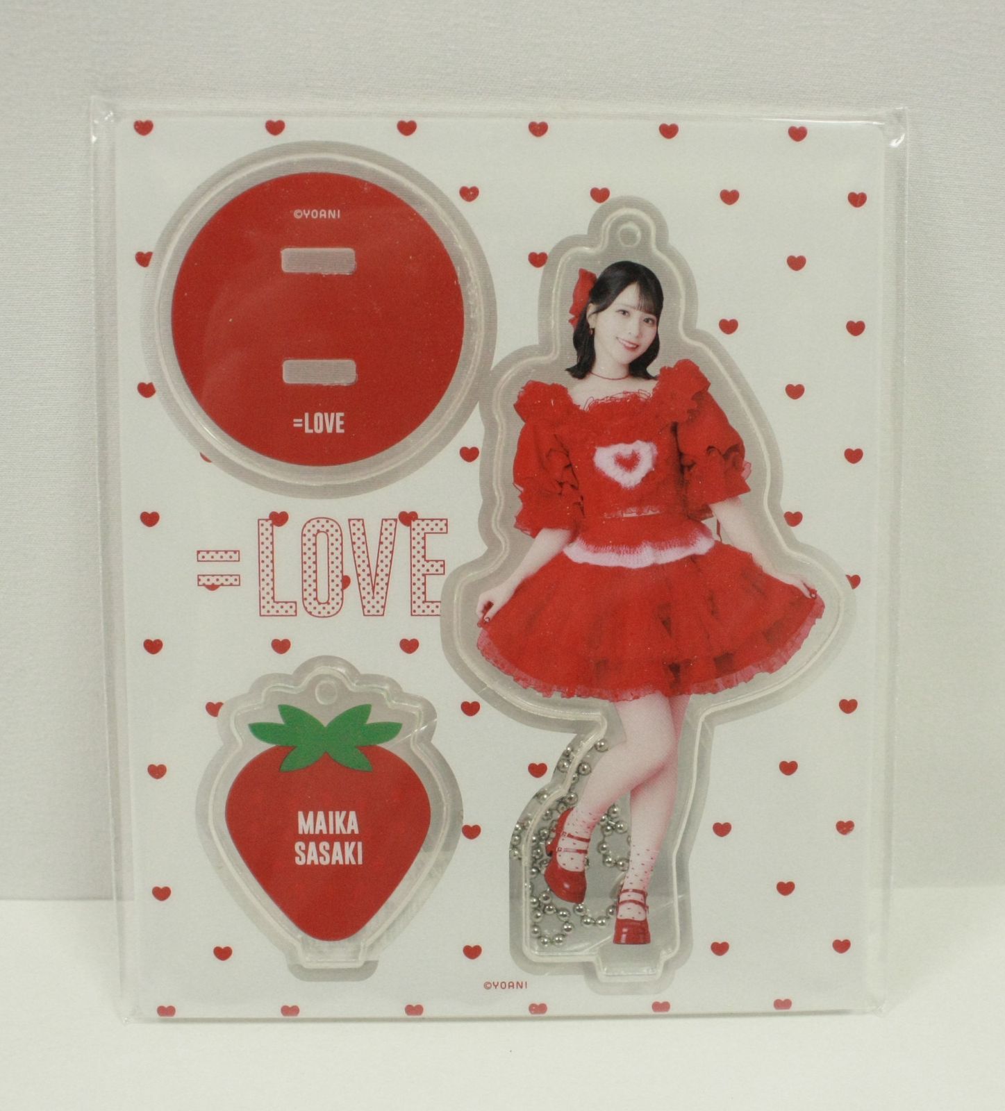 = LOVE 佐々木舞香 アクリルスタンド 9枚セット⚠️必須 A1724・＝LOVE イコールラブ 佐々木舞香 内輪 アクリルスタンド 2点