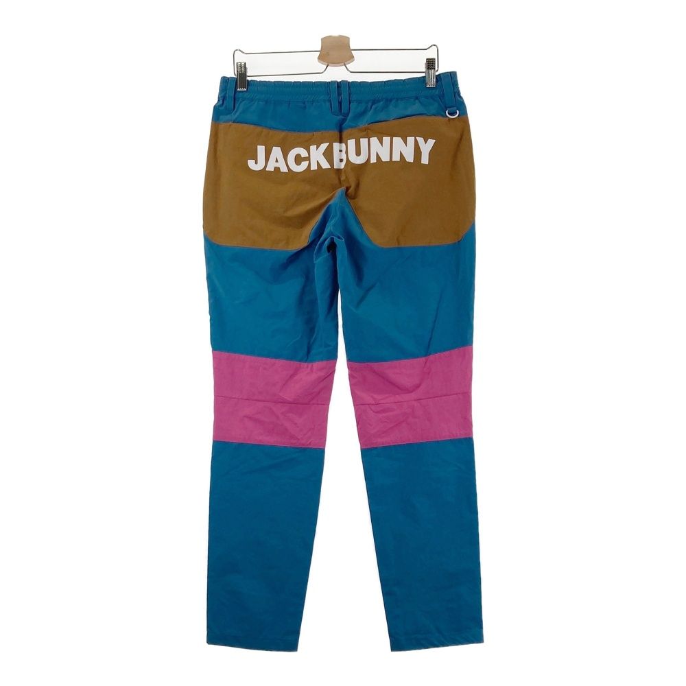 新品■16,500円【ジャックバニー】ロングパンツ　5/L ゴルフウェア サイズ：5 JACK BUNNY ジャックバニー バックロゴ ストレッチロング