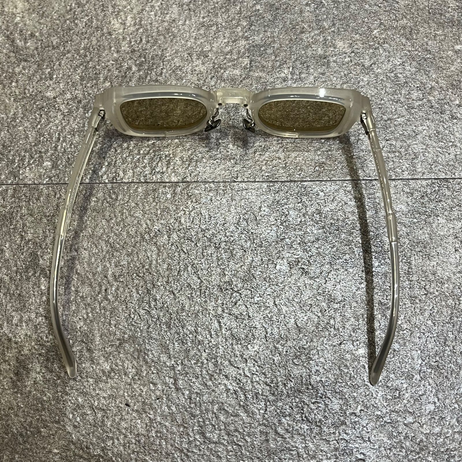 KUBORAUM Maske N12 サングラス メガネ 眼鏡 クボラム ホワイトクリア