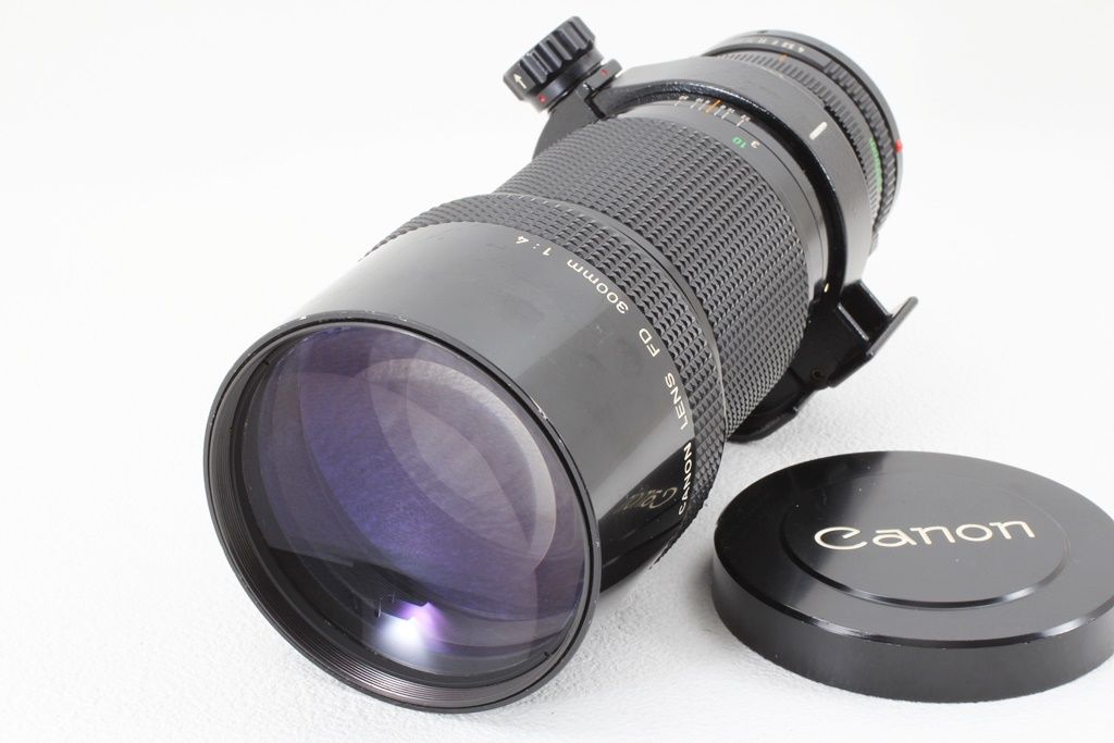 美品 Canon キャノン New FD 300mm F4 大口 径望遠 レンズ 【公式