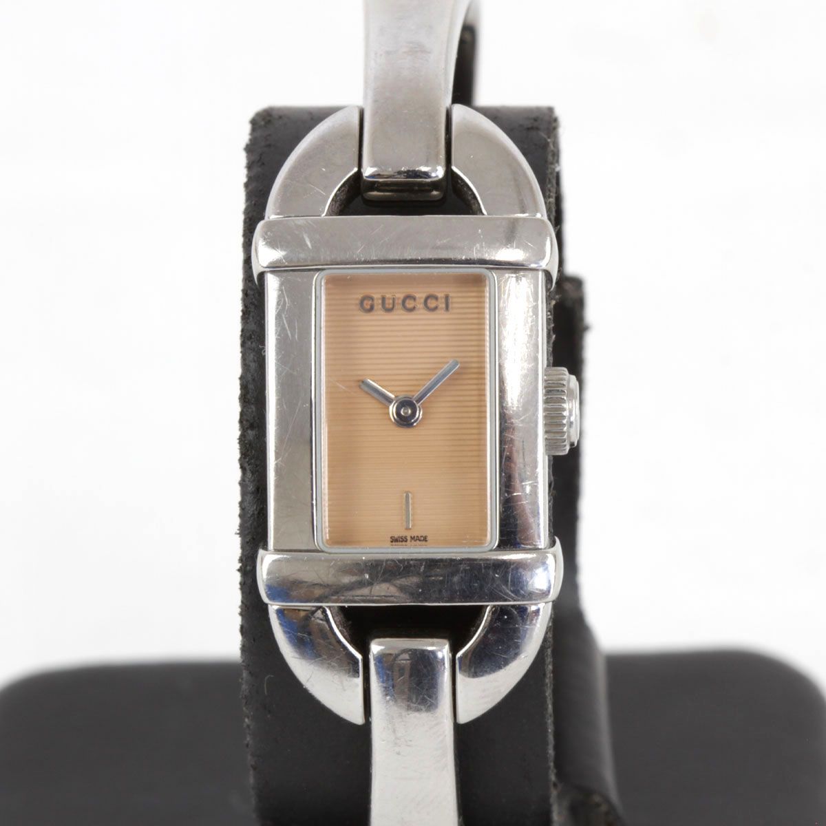 ジャンク『動作未確認』 GUCCI 6800L バングル 腕時計 クォーツ