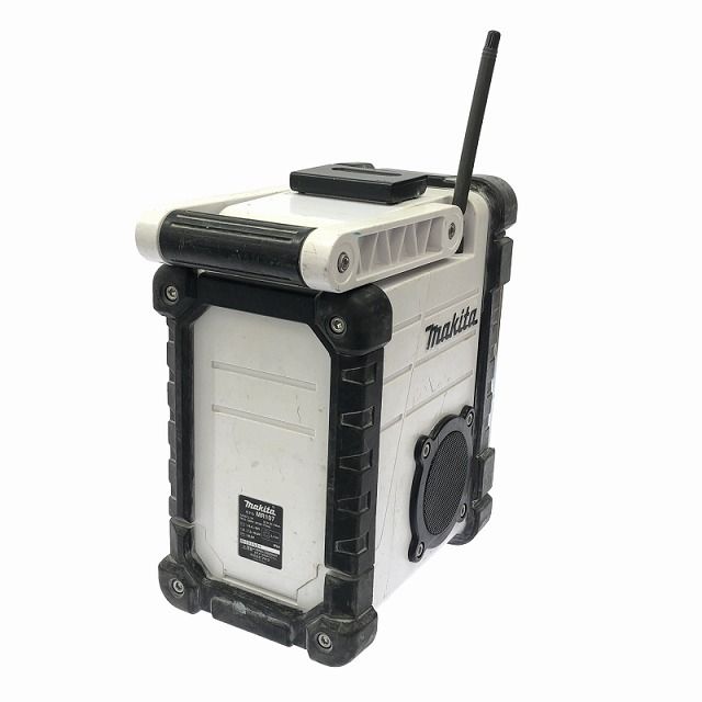 Makita ラジオ・ラジカセ 黒/白 ☆中古品☆ makita マキタ 充電式ラジオ MR107 本体のみ 白