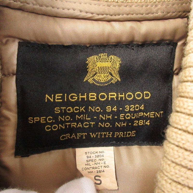 NEIGHBORHOOD ネイバーフッド ダウンベスト 152TSNH-JKM03 MIL-DOWN/C-VEST グレー S71010204