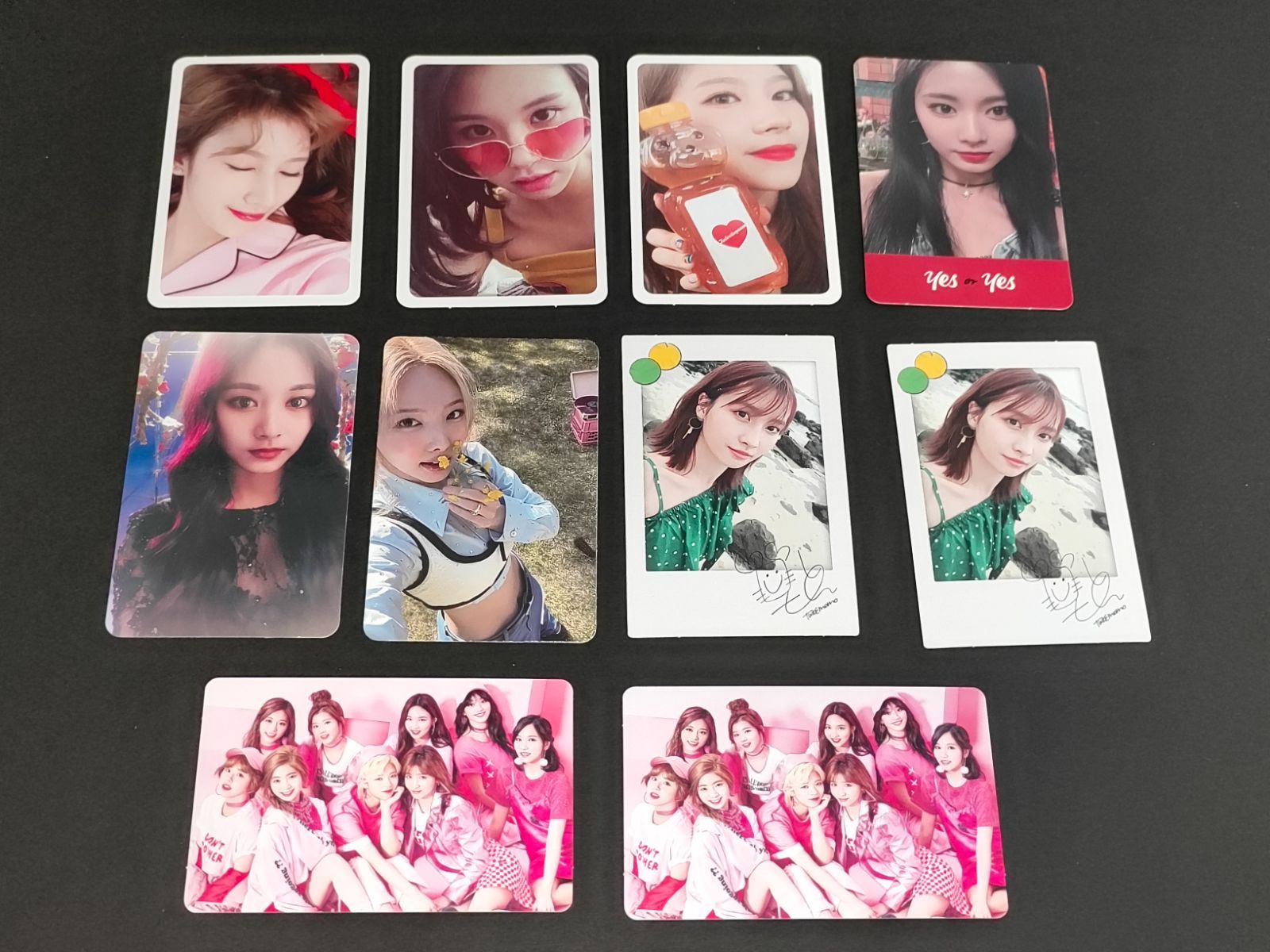 ①TWICE/アルバム/トレカ! aca341 twice アルバム 封入 トレカ モモ twicetagram Yes or