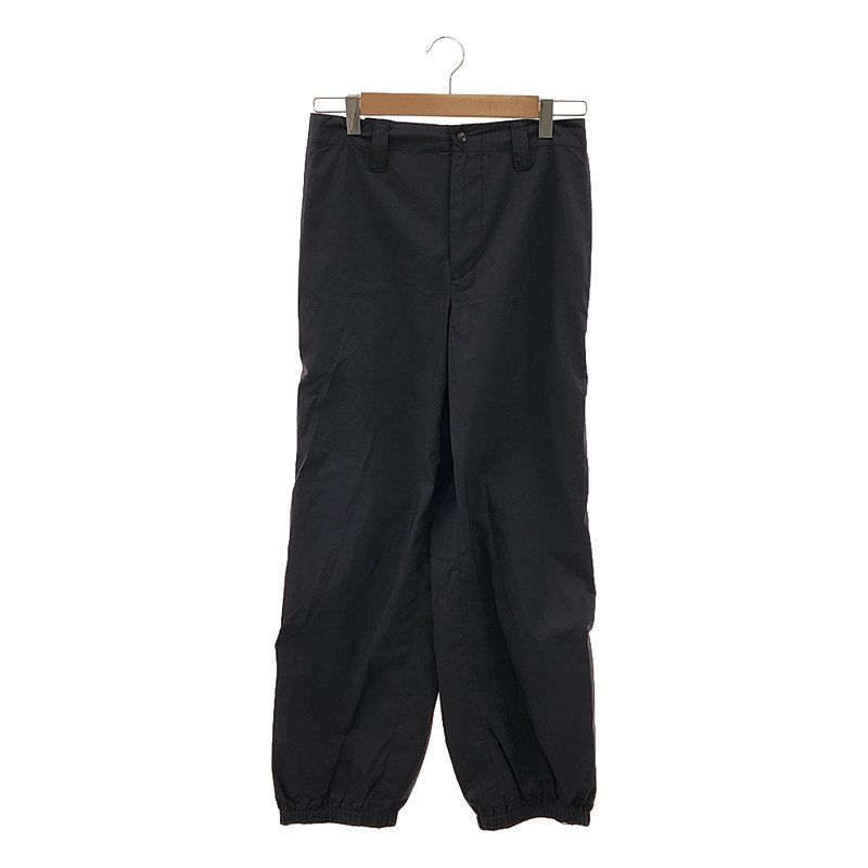 N.HOOLYWOOD / エヌハリウッド | 3レイヤー ストレッチ リップストップ ナイロン トラックパンツ | 36 | ブラック | メンズ N.HOOLYWOOD / エヌハリウッド | 3レイヤー ストレッチ リップストップ