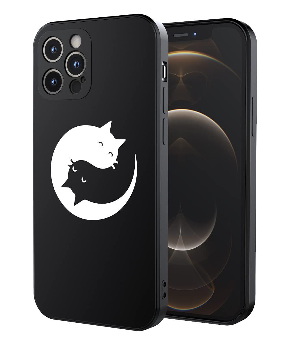【特価セール】max xs xs (iphone 指紋防止【全機種対応】 ワイヤレス充電対応 耐衝撃 レンズ保護 シリコンカバー アイフォン 2021年新型 猫) フィギュア フィギュア スマホケース おもしろ かわ