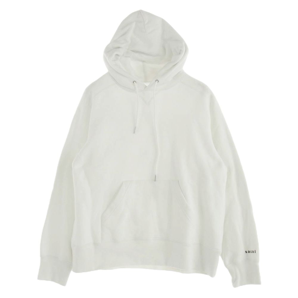 未使用　サカイ　sacai プリント　パーカー　フーディ　ホワイト Sacai サカイ 2024年モデル 24-0796S Print Hoodie プリント