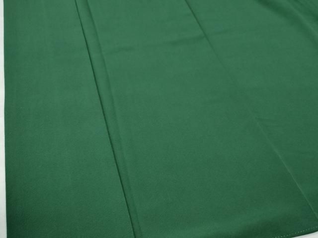 平和屋着物▽上質な色無地 単衣 鱗地紋 黄朽葉色 やまと