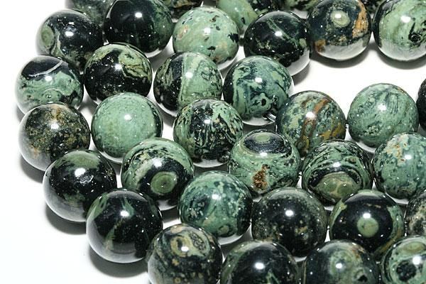 カンババジャスパー 一連 12mm玉  可愛い 贈り物