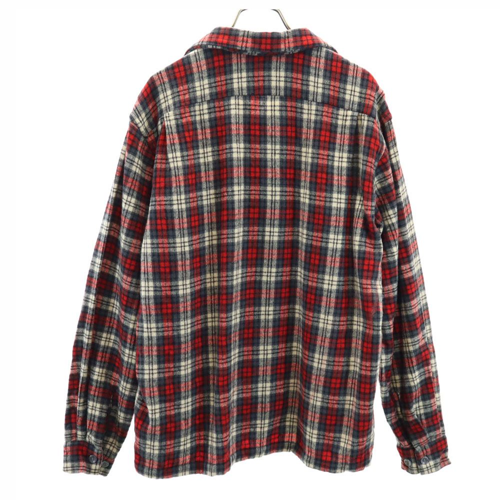 マクレガー 60s USA製 ウール ヴィンテージ 開襟 チェック柄 長袖