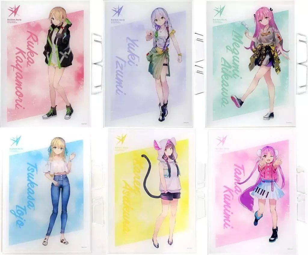 ヘブバン アクリルスタンド 6体セット gigoコラボ ヘブバン アクリルスタンド 6体セット gigoコラボ - メルカリ