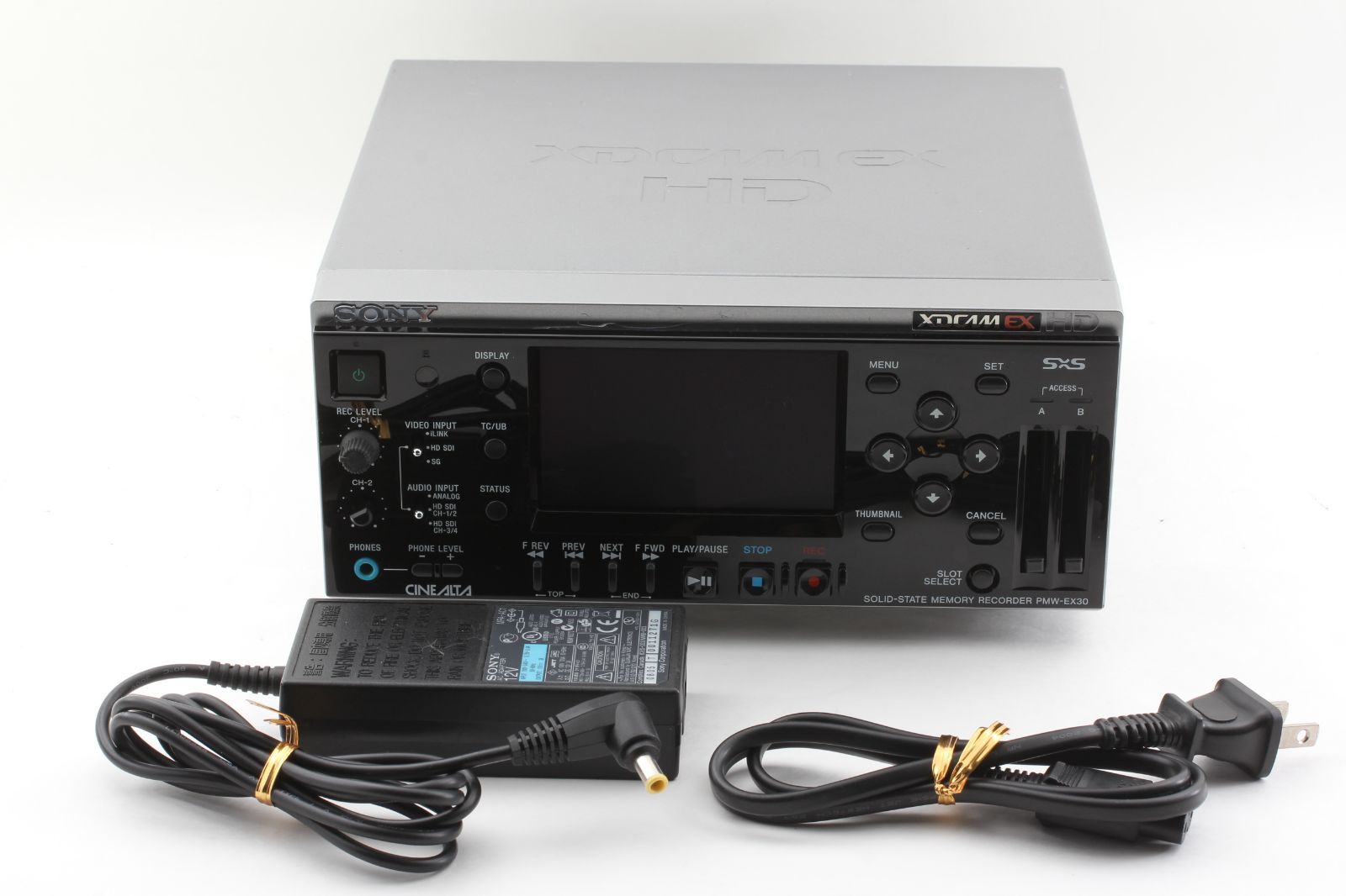 【希少】SONY PMW-EX30 XDCAM EXレコーダー Sony XDCAM Recorder - EX Deck - Sony PMW-EX30 – Southern
