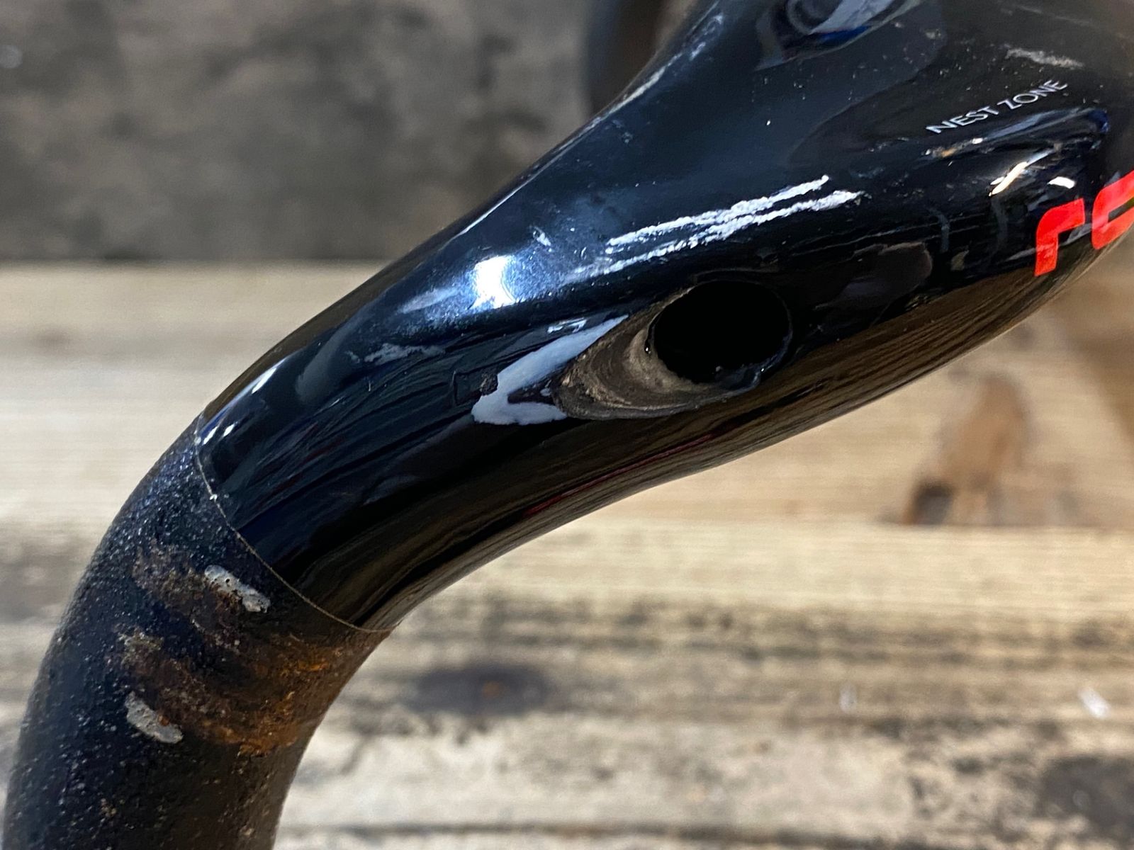 ドロップハンドル エンド部C-C