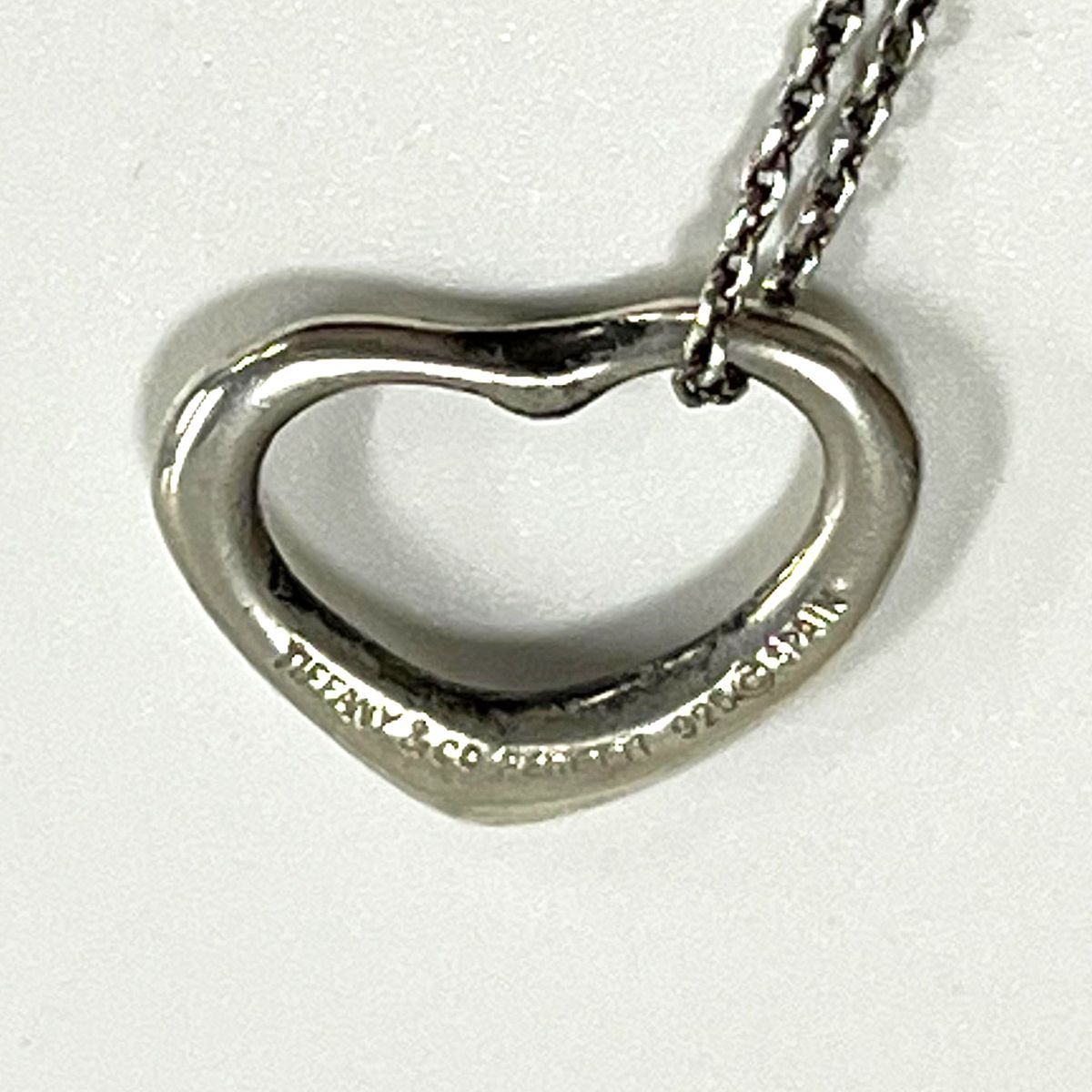 TIFFANY&Co. ティファニー オープンハート ネックレス 925
