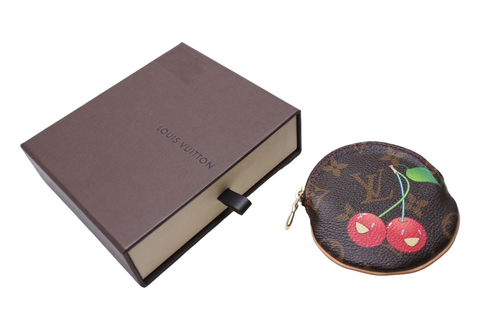 LOUIS VUITTON ルイヴィトン ポルトモネ ロン コインケース村上隆