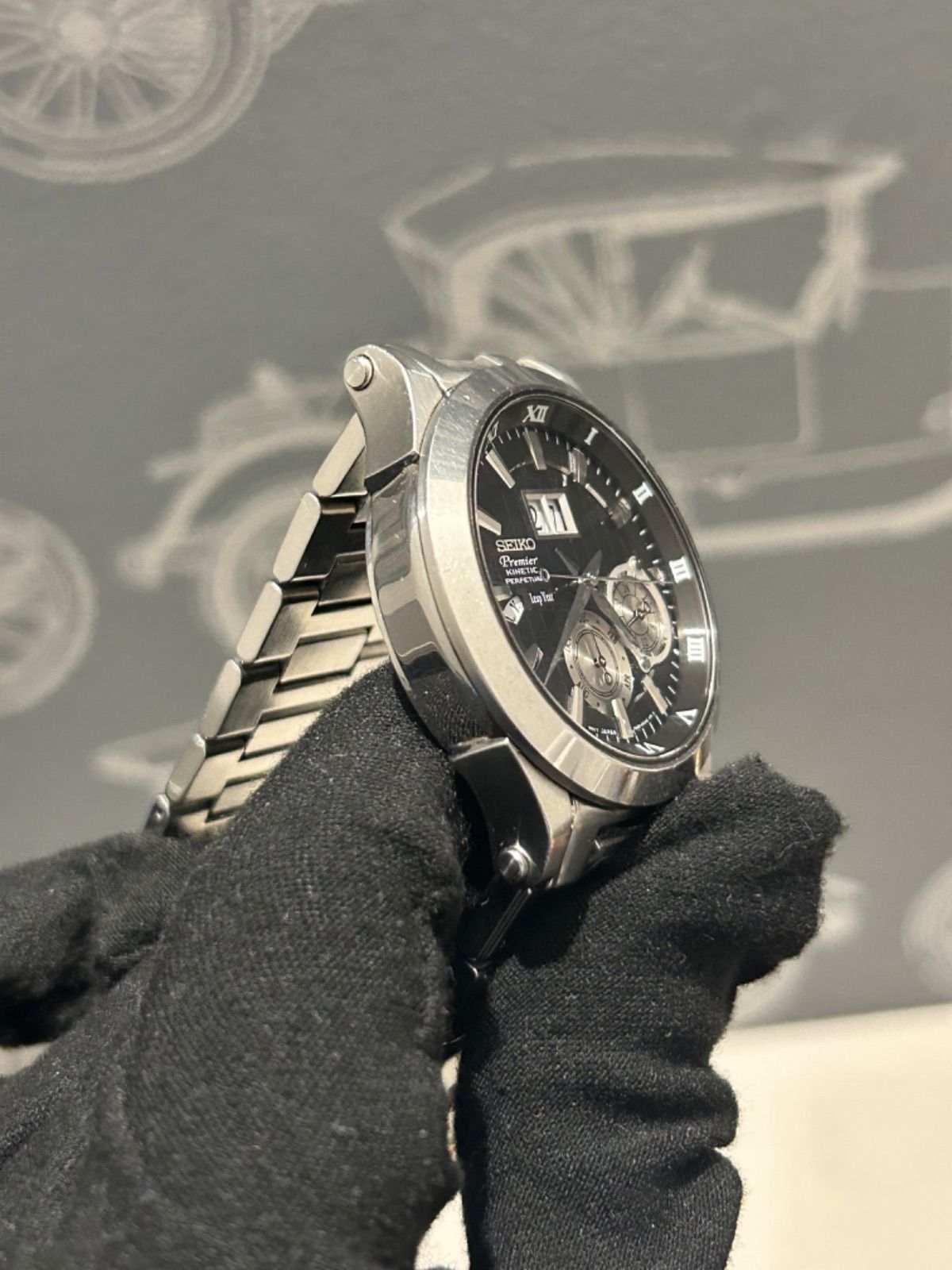 新品 SEIKO Premier【セイコー プルミエ】正規品 自動巻き 腕時計