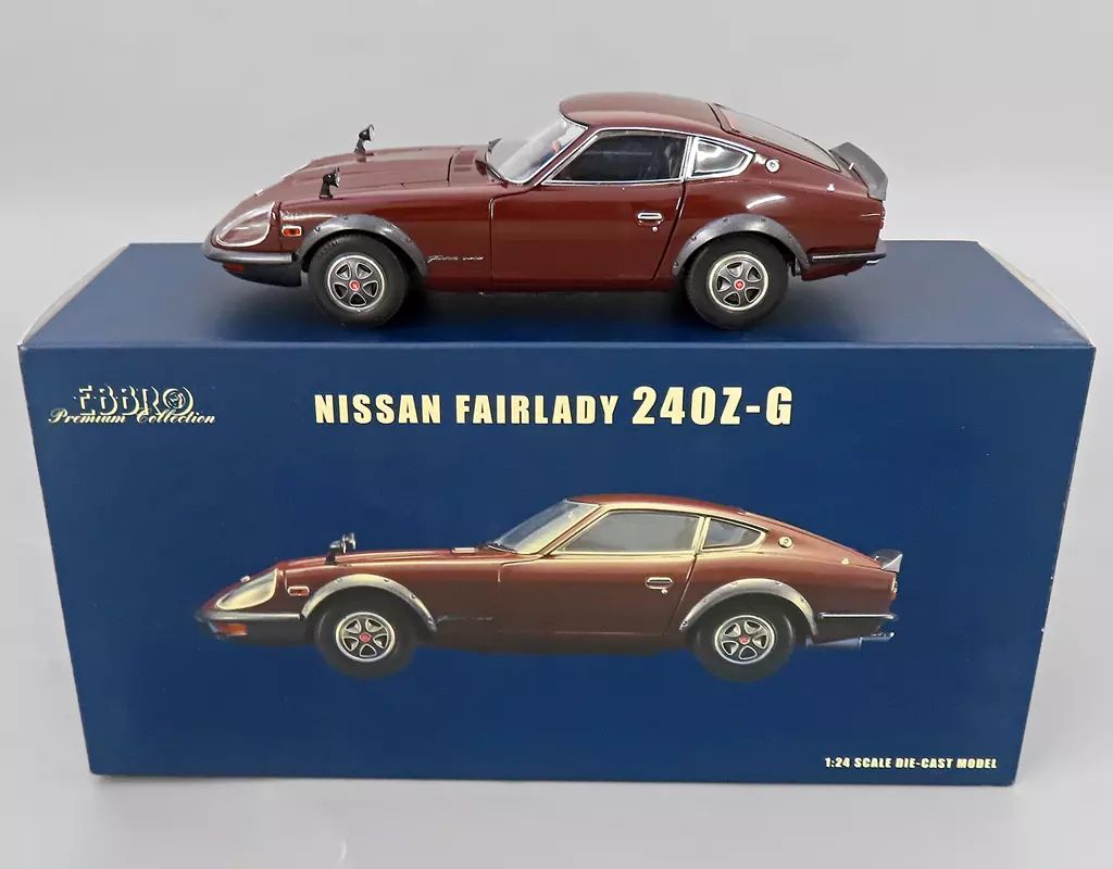 エブロ 日産 フェアレディ 240Z-G 1:24 ブラウン EBBRO Nissan