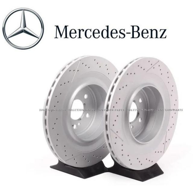 正規純正OEM ベンツ リヤ ブレーキローター 左右 CLSクラス W218 CLS63 AMG リア ブレーキ ディスクローター 2枚 ローター 2124230412