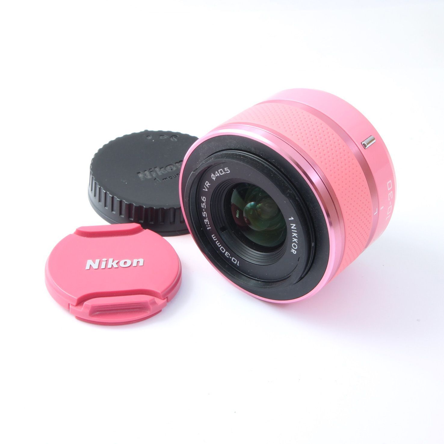 大人気新品  10-30mm NIKKOR 1 ニコン ジャンク】Nikon F3.5-5.6 ピンク VR レンズ(ズーム)